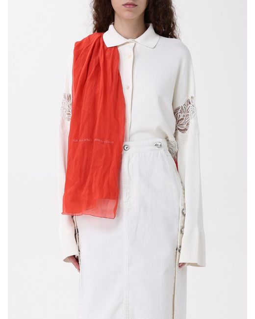 Sciarpa di Ermanno Scervino in Red