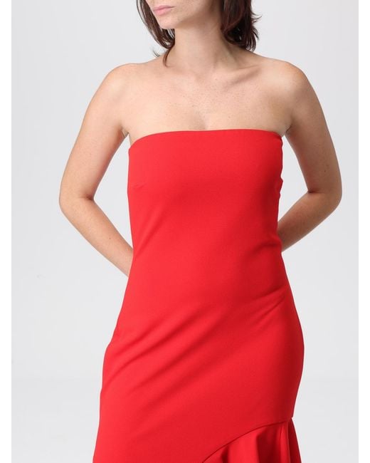 Solace London Red Dress