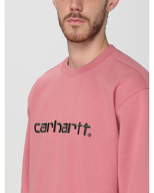 Carhartt Pink Sweatshirt for men