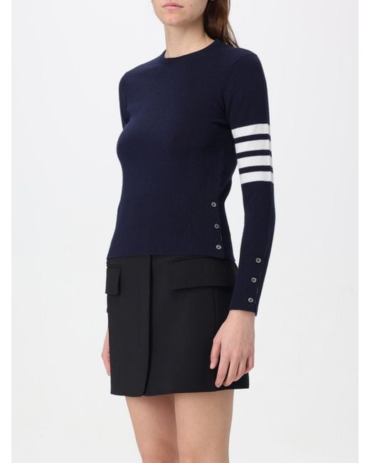 Thom Browne Blue Sweater