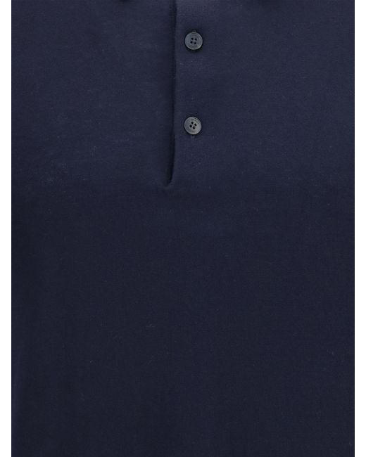 Premiata Blue Polo Shirt for men
