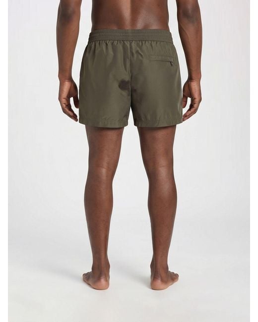 Dolce & Gabbana Green Dolce &Amp Gabbana Polyester Swimsuit for men