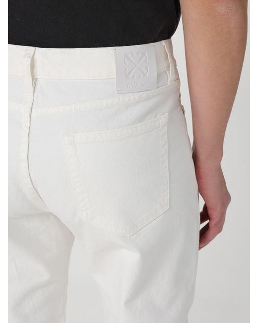 Off-White c/o Virgil Abloh White Jeans for men