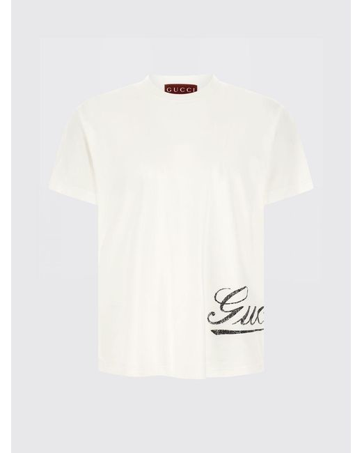 Gucci White T-Shirt for men