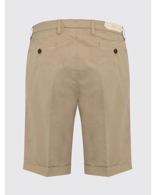 Briglia 1949 Natural Cotton Tailored Shorts for men