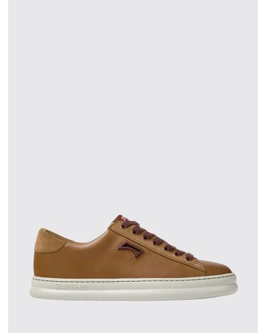Camper Brown Runner Leather Sneakers