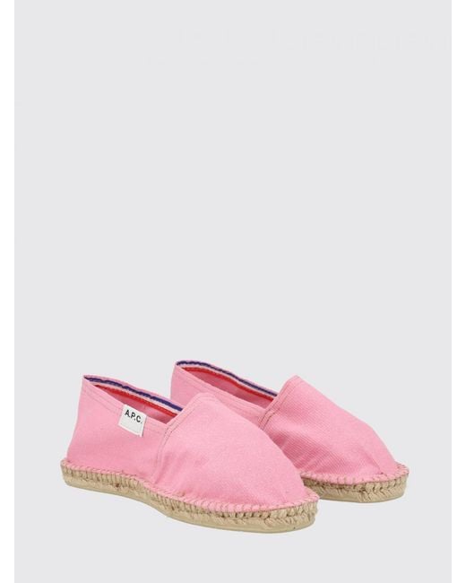 Espadrillas di A.P.C. in Pink