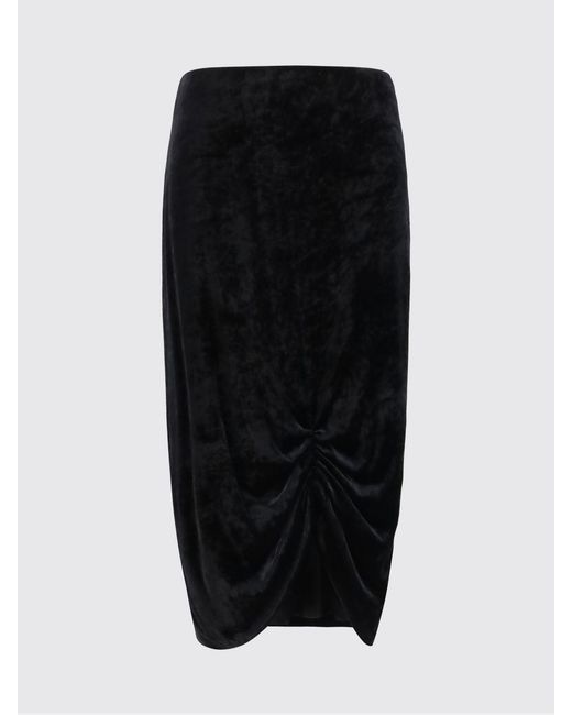 Valentino Black Velvet Skirt