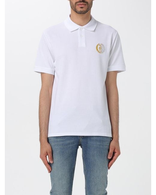 Just Cavalli White Polo Shirt for men