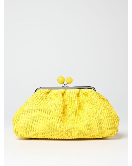 Mini sac à main Weekend by Maxmara en coloris Yellow