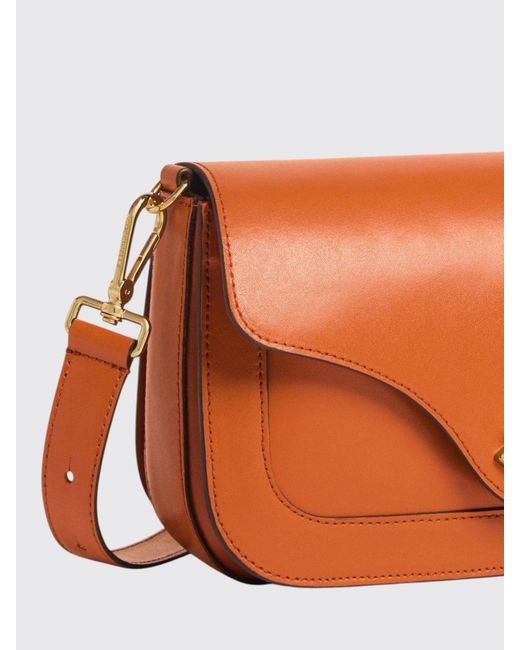 Coccinelle Orange C-Me Leather Bag