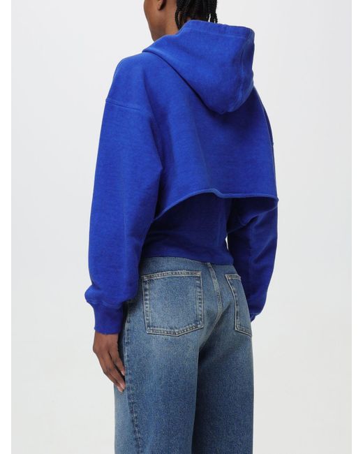 Golden Goose Deluxe Brand Blue Sweatshirt