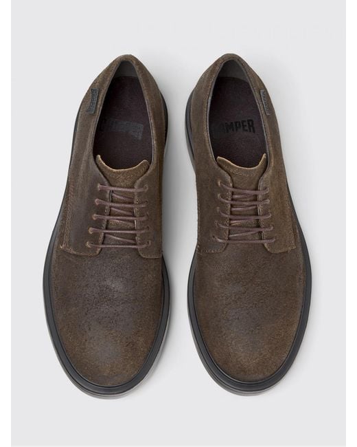Camper White Dean Derby for men