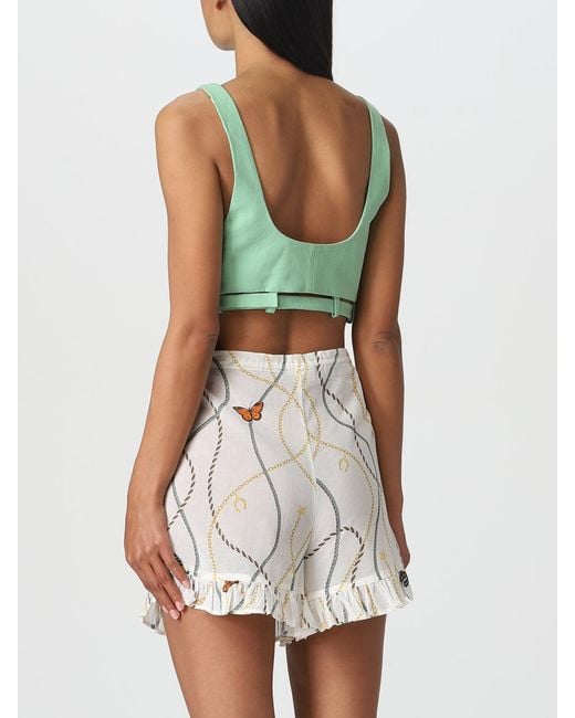 Ganni Green Top