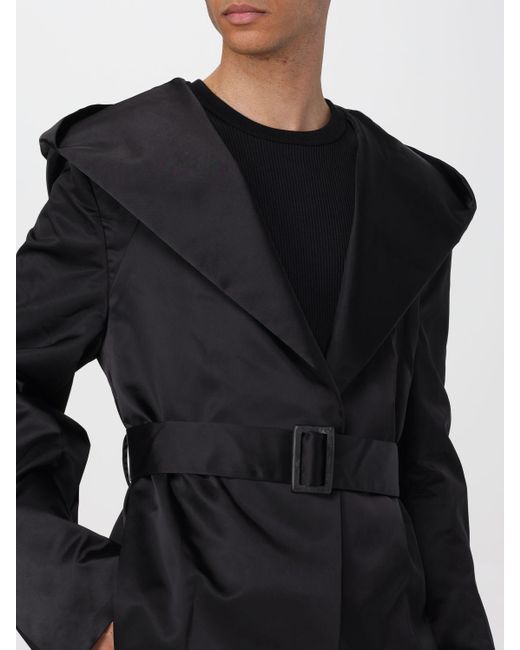 Manteau Rick Owens pour homme en coloris Black