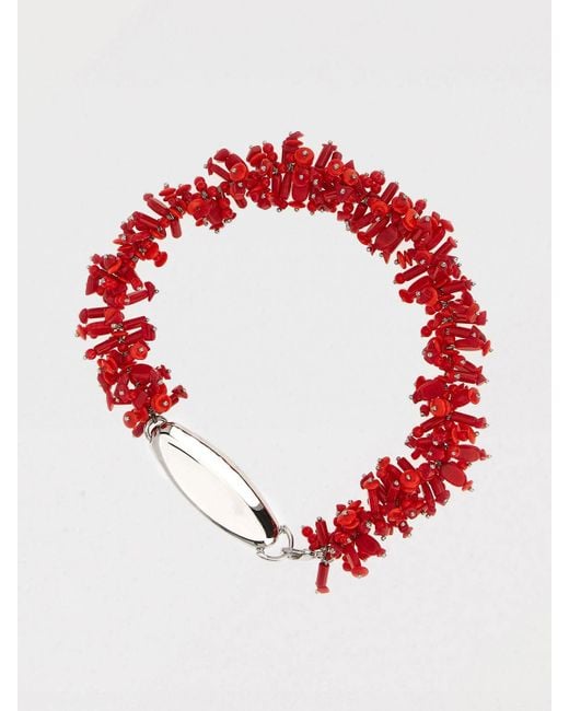 Joya Mujer Dries Van Noten de color Red