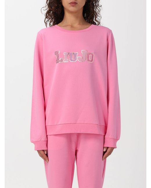 Liu Jo Pink Sweatshirt
