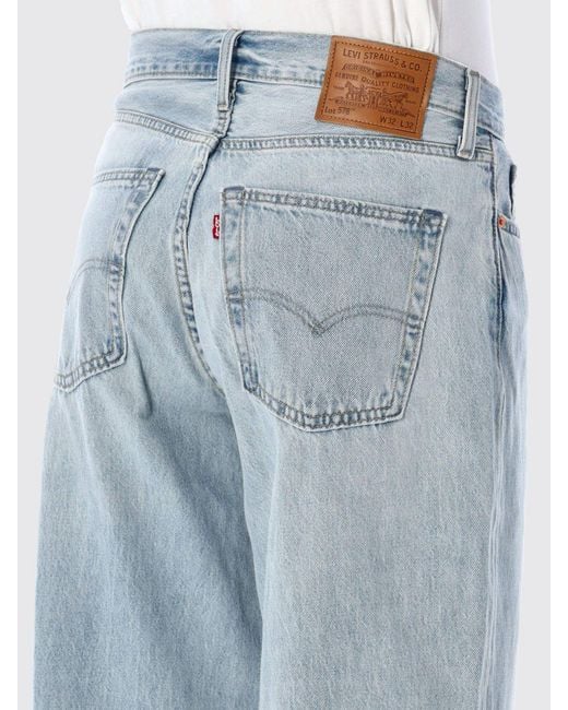 Levi's Blue 578 Baggy Denim Jeans for men