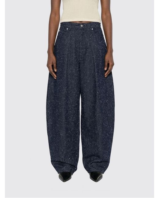 Jacquemus Blue Le De-Nîmes Ovalo Denim Jeans