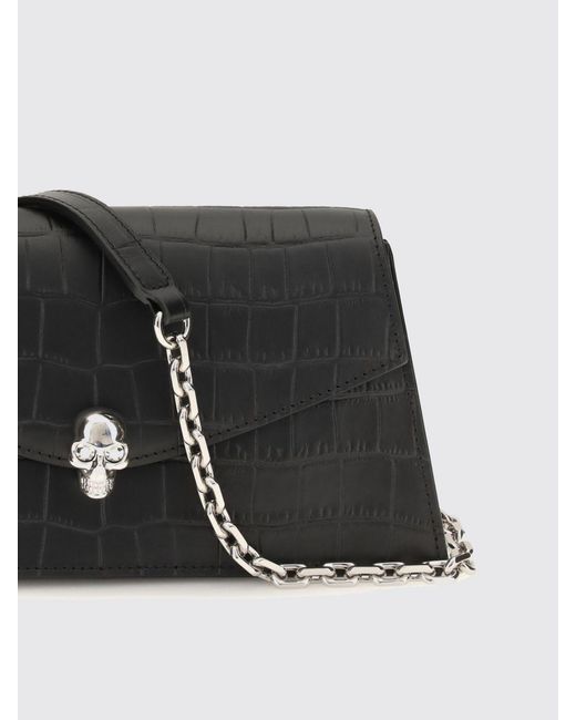 McQueen Black Mini Bag