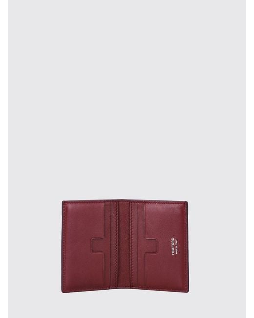 Tom Ford Red Wallet for men