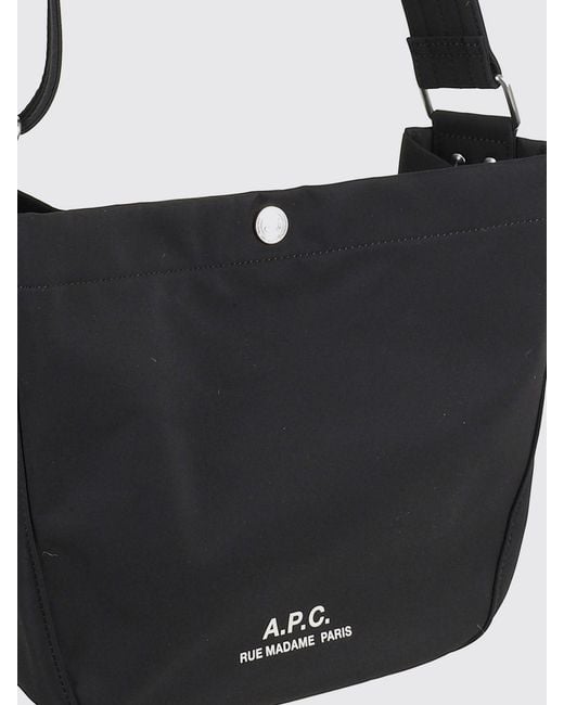 A.P.C. Black Bag for men