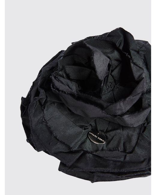 Liviana Conti Black Polyester Brooch