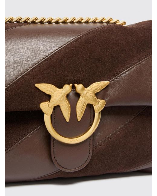 Pinko Brown Shoulder Bag for men