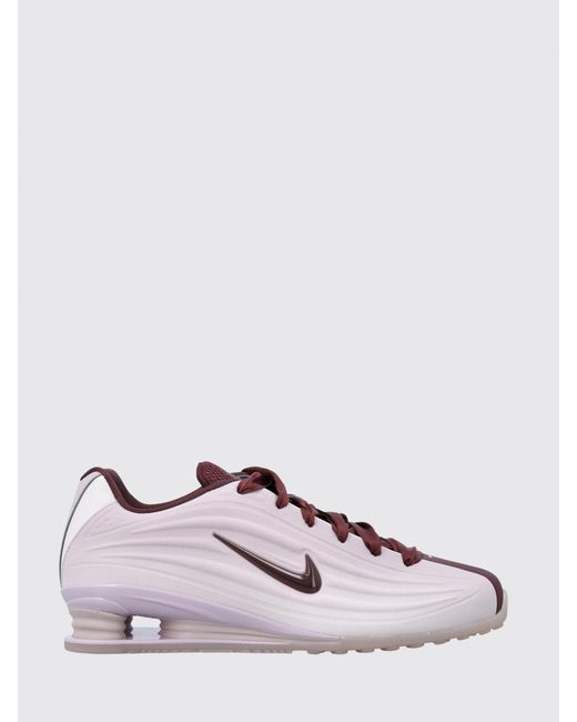 Nike Pink Shox Z Se Rubber Sneakers