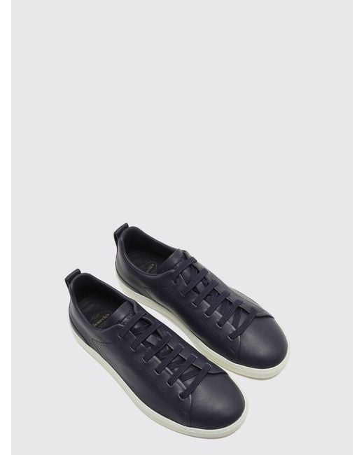 Church's Blue Leather Sneakers for men