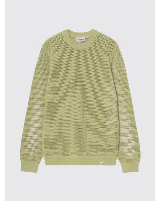 Carhartt Green Cotton Blend Pullover for men