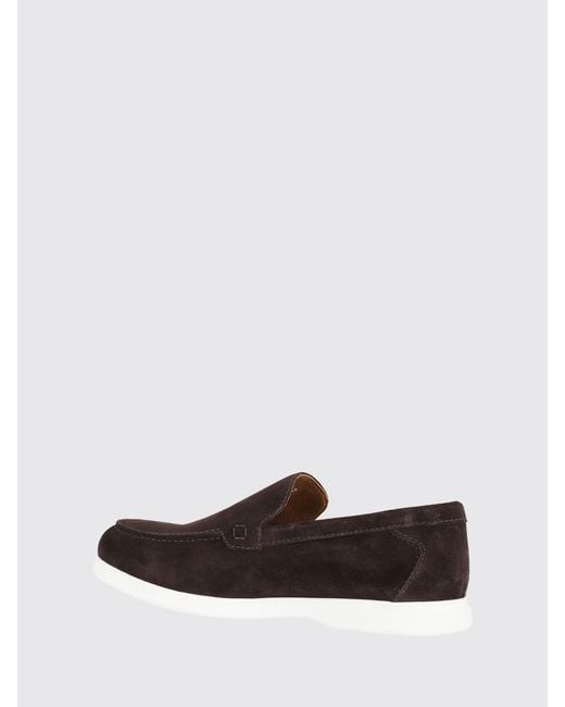 Doucal's White Adler Suede Loafers for men