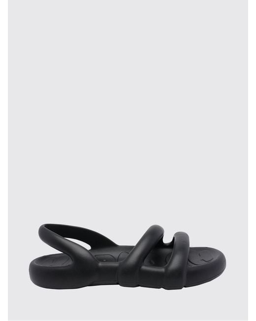 Camper Black Kobarah Low-Heel Slingback Sandals