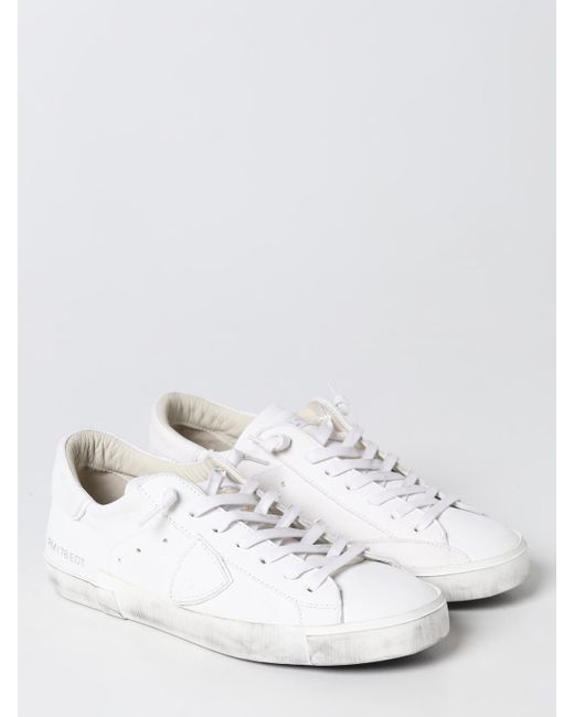 Philippe Model Sneakers Herren in White für Herren