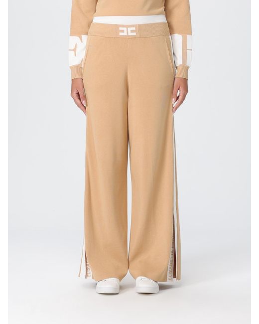 Elisabetta Franchi Natural Pants