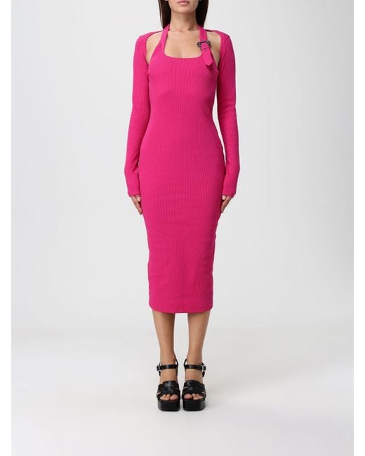 Vestido Mujer Versace Jeans Couture de color Pink