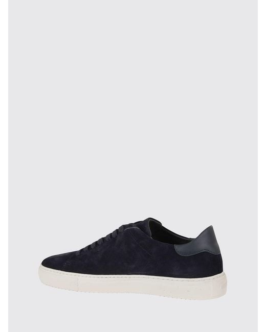 Axel Arigato White Clean 90 Suede Calfskin Low-Top Trainers for men