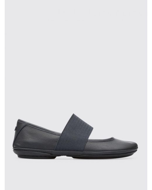 Camper Multicolor Right Ballerinas In Calfskin