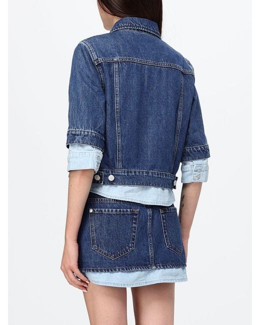 7 For All Mankind Blue Jacket
