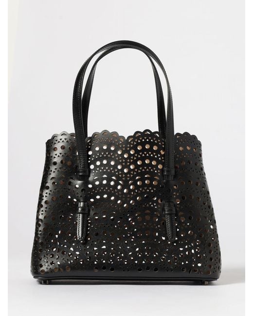 Alaïa Black Mina 25 Bag