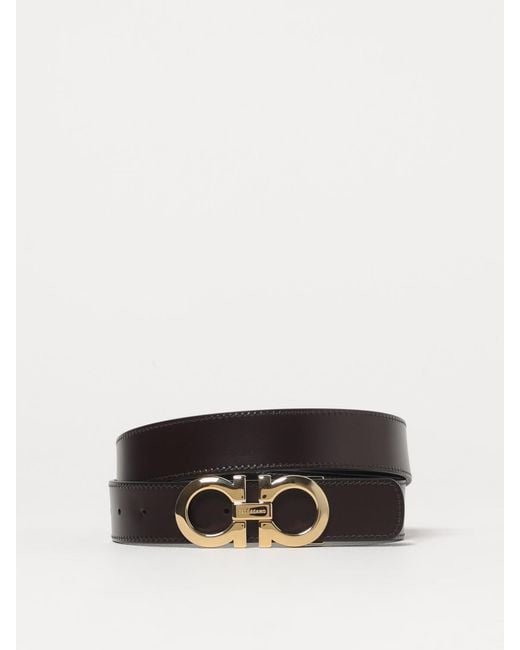 Ferragamo Black Belt for men