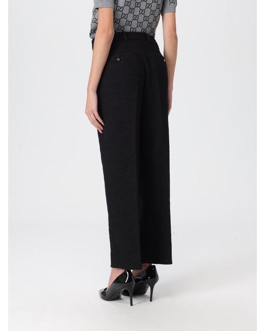 Gucci Black Trousers