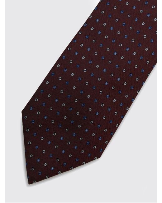 Canali Purple Tie for men