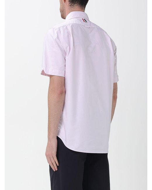 Thom Browne White Cotton Shirt for men