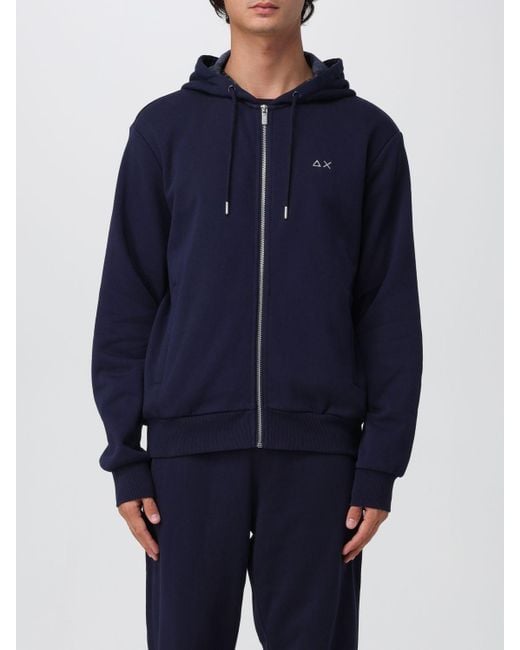 Sudadera Hombre Sun 68 de hombre de color Blue