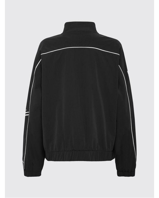 Philipp Plein Black Windbreaker With Logo