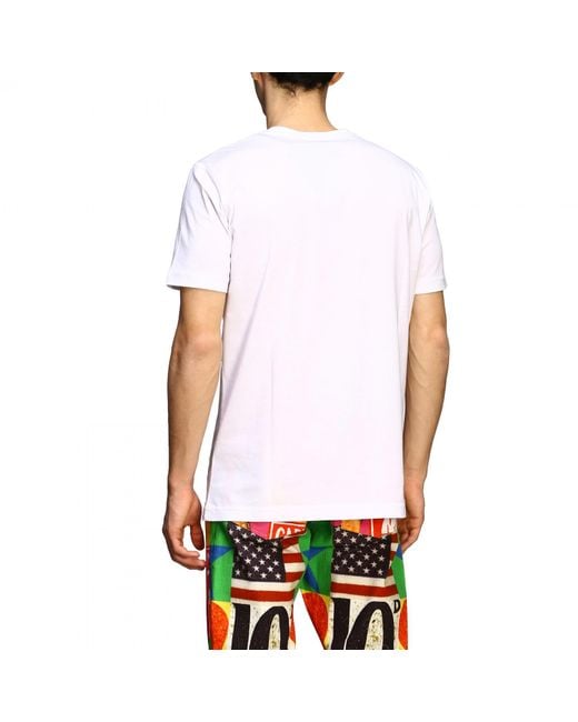 Iceberg X Peter Blake T-Shirt Mit Amerika-Print in White für Herren