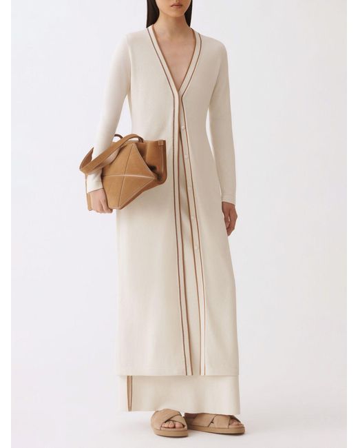 Fabiana Filippi Pink Cotton Cardigan