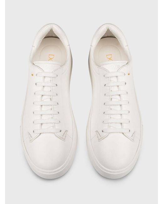 Doucal's Natural Leather Sneakers for men