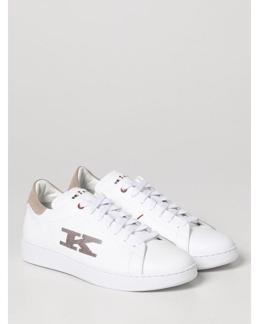 Kiton Sneakers in White für Herren